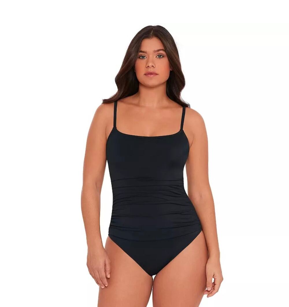 S3 Black One Piece Smoothing Classic Swimsuit